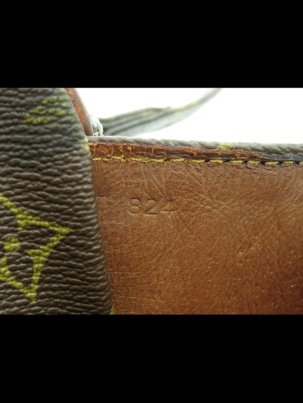 Louis Vuitton Monogram Canvas Messenger Bag in Brown and Gold